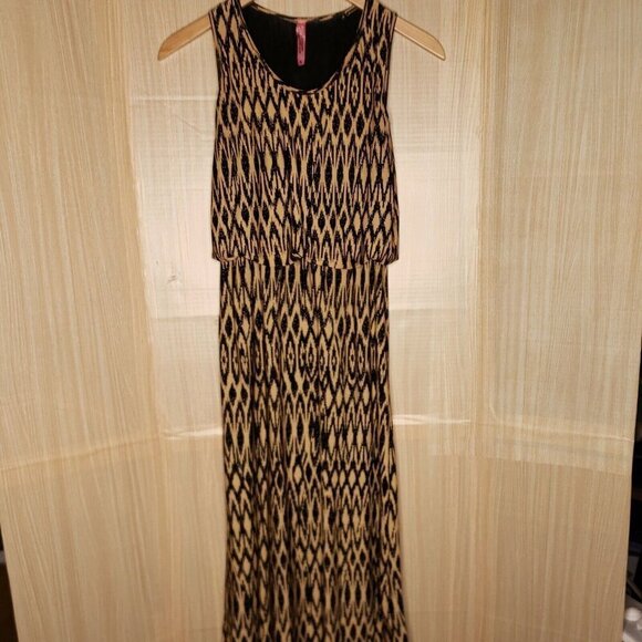 Magic Womens Tribal Print Sleeveless Maxi Dress Small - Picture 1 of 7